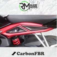 Subframe infills Carbon Fibre Triumph Street Triple RS 2020 - Onwards